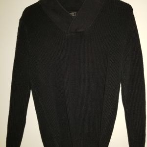 Simple black sweater